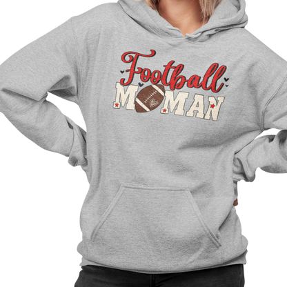 Famille et Cie - Sweat à capuche - Sweat à capuche - Football Maman