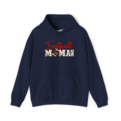 Famille et Cie - Sweat à capuche - Sweat à capuche - Football Maman - Marine / S / M