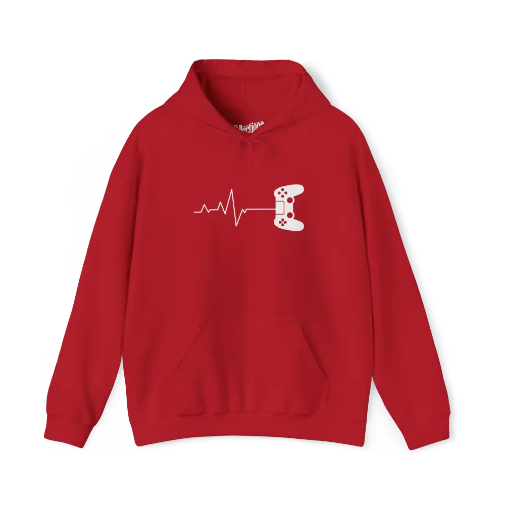 Gameur - Sweat à capuche - Sweat à capuche - Gaming Life - Cerise / S / M