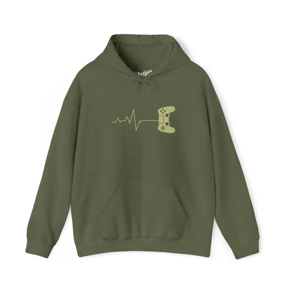 Gameur - Sweat à capuche - Sweat à capuche - Gaming Life - Militaire / S / M