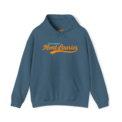 Local D’abord - Sweat à capuche - Sweat à capuche - Hautement Mont-Laurier - Indigo / S / M