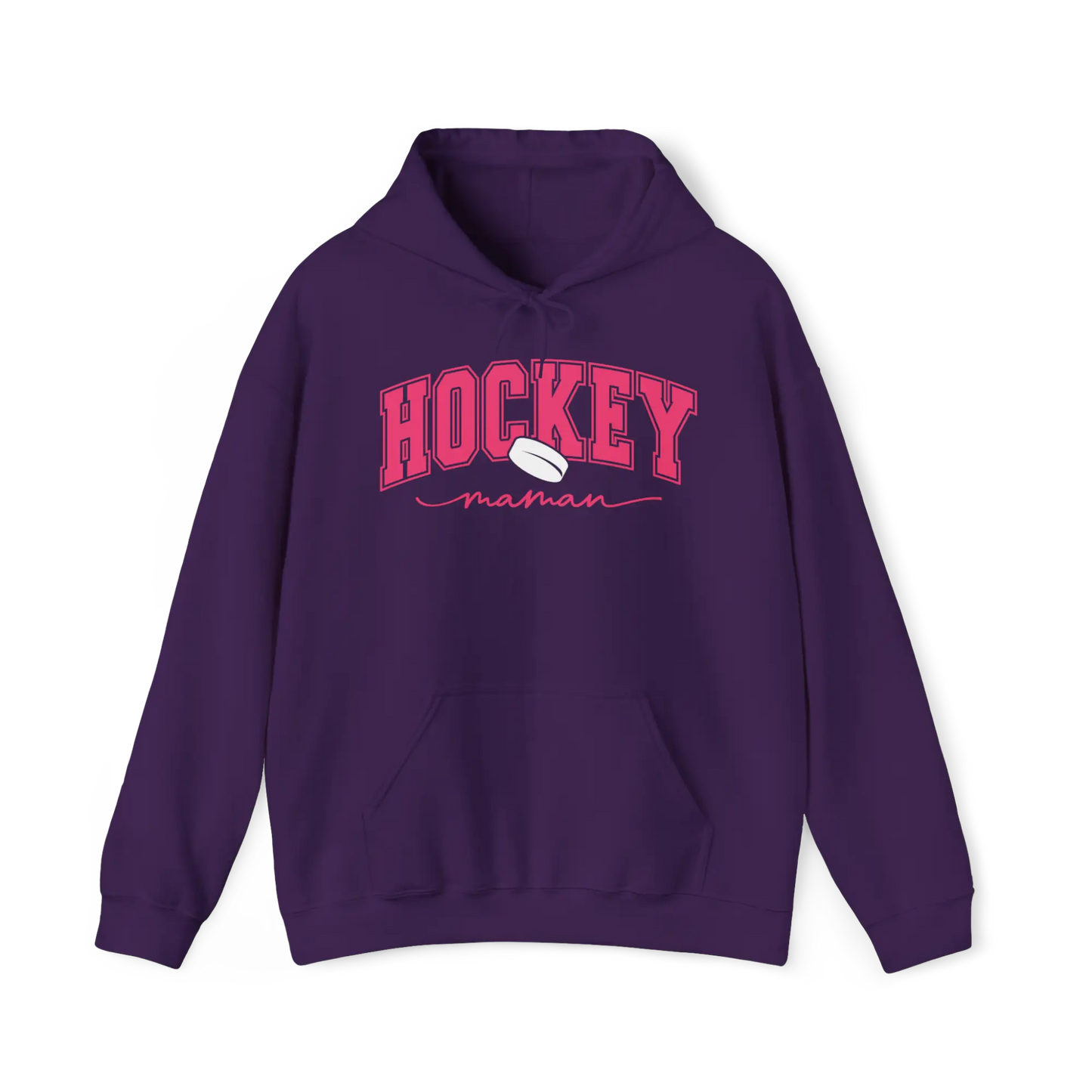 Famille et Cie - Sweat à capuche - Sweat à capuche - Hockey Maman