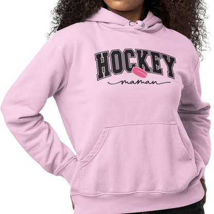Famille et Cie - Sweat à capuche - Sweat à capuche - Hockey Maman