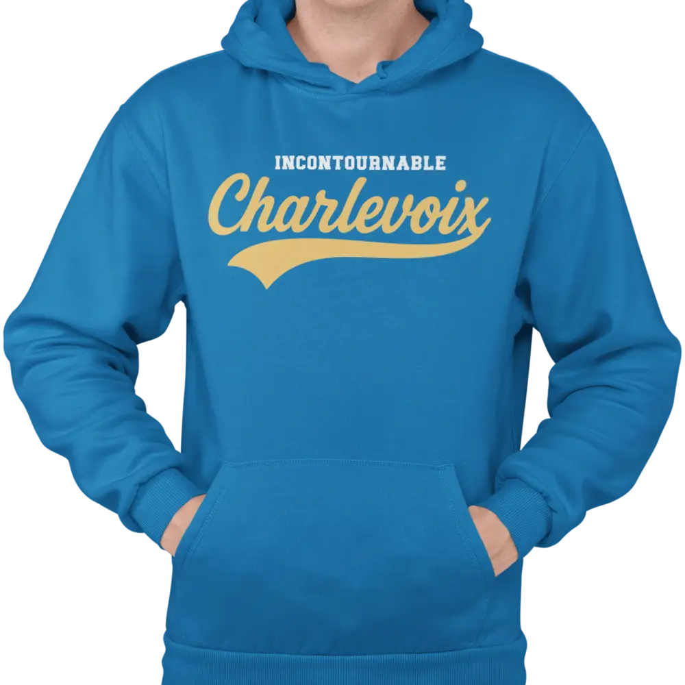 Local D’abord - Sweat à capuche - Sweat à capuche - Incontournable Charlevoix