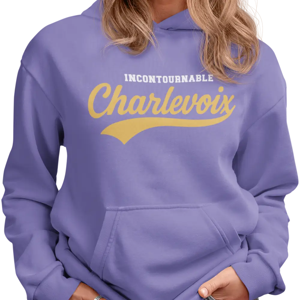 Local D’abord - Sweat à capuche - Sweat à capuche - Incontournable Charlevoix