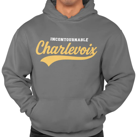 Local D’abord - Sweat à capuche - Sweat à capuche - Incontournable Charlevoix