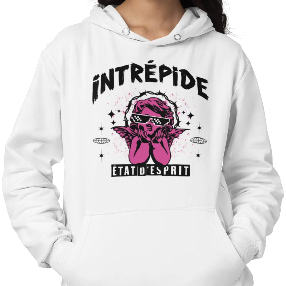 Mot pour Mot - Sweat à capuche - Sweat à capuche - Intrépide - État d’esprit