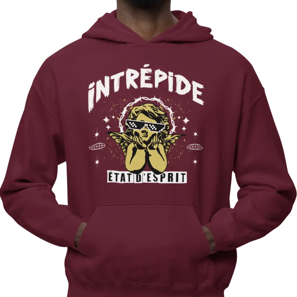 Mot pour Mot - Sweat à capuche - Sweat à capuche - Intrépide - État d’esprit