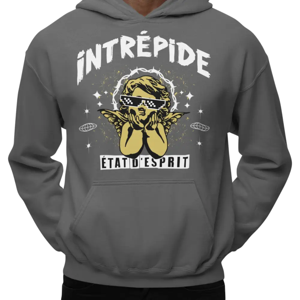 Mot pour Mot - Sweat à capuche - Sweat à capuche - Intrépide - État d’esprit