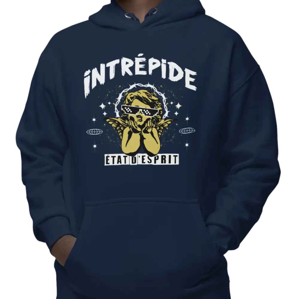 Mot pour Mot - Sweat à capuche - Sweat à capuche - Intrépide - État d’esprit