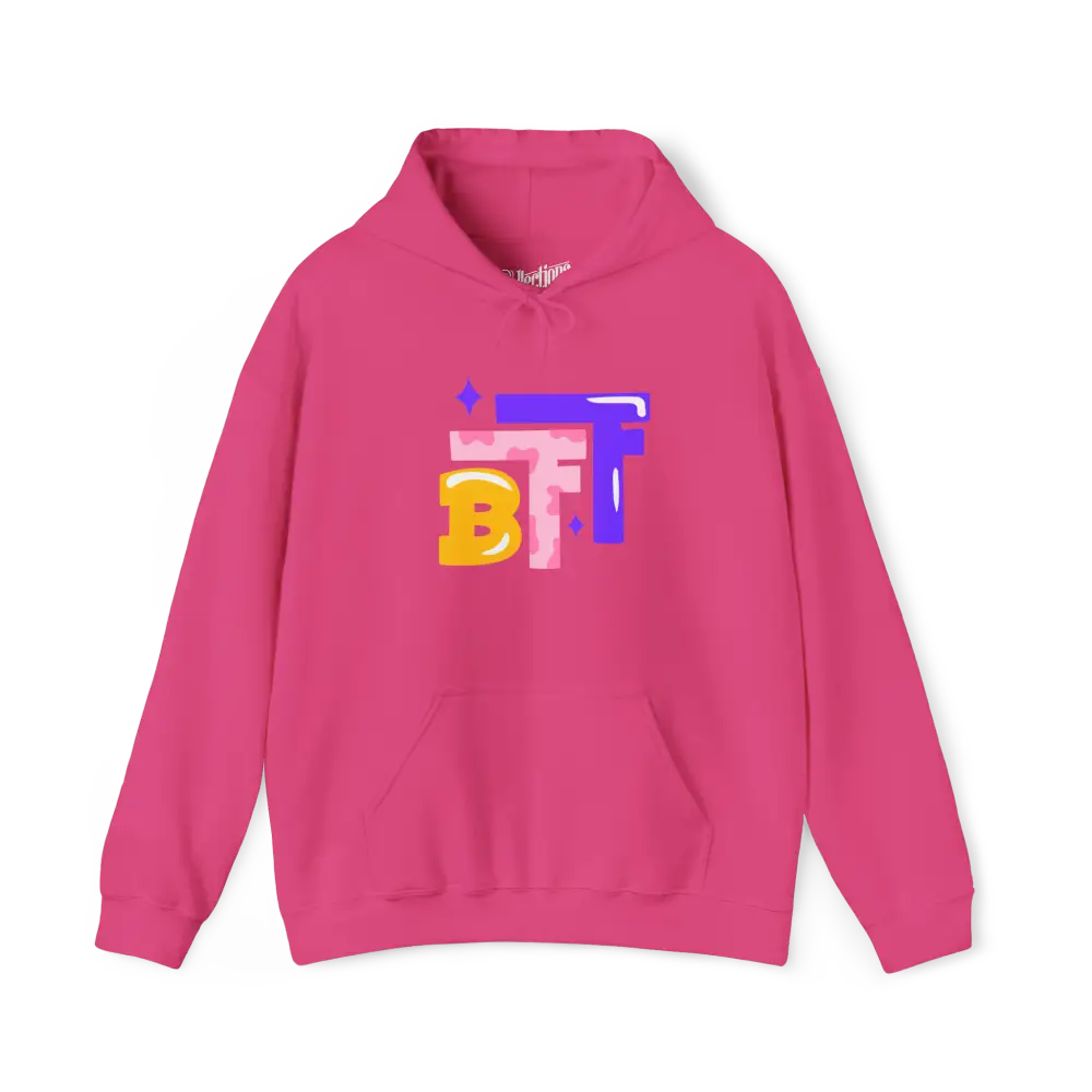 Jeunes - Sweat à capuche - Sweat à capuche - Jeunes - BFF - Fleur exotique / XS (4-6 ans)