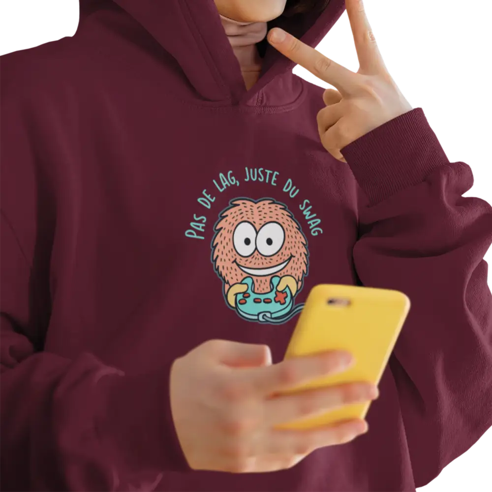 Jeunes - Sweat à capuche - Sweat à capuche - Jeunes - Pas de lag juste du swag