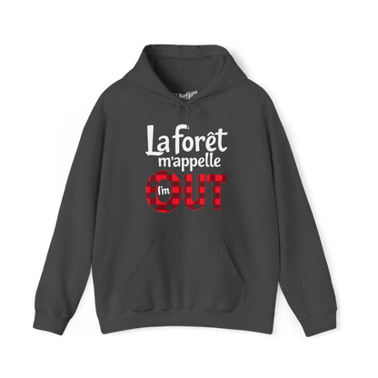 #camping - Sweat à capuche - Sweat à capuche - La forêt m’appelle OUT