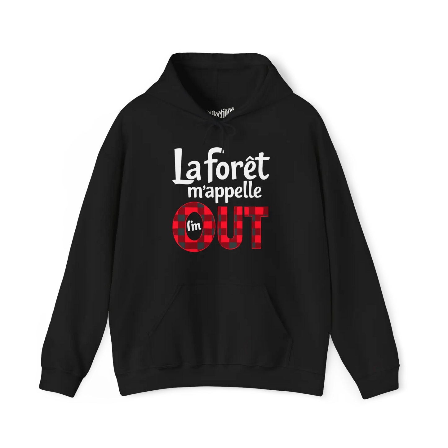 #camping - Sweat à capuche - Sweat à capuche - La forêt m’appelle OUT