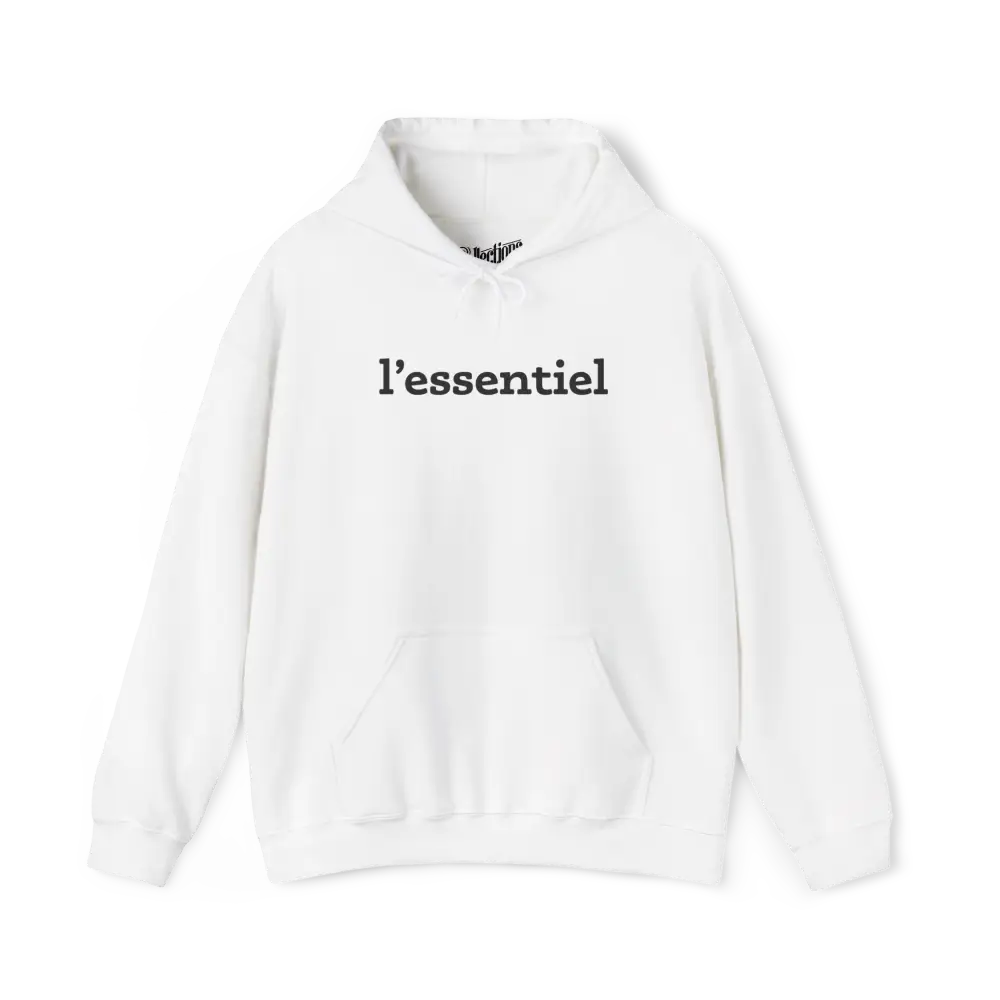 Mot Pour Mot - Sweat à capuche - Sweat à capuche - L’essentiel - Blanc / S / M