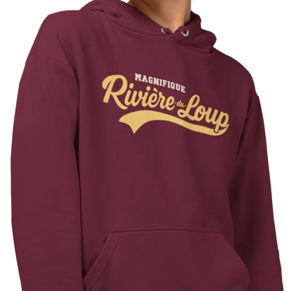 Local D’abord - Sweat à capuche - Sweat à capuche - Magnifique Rivière-du-Loup