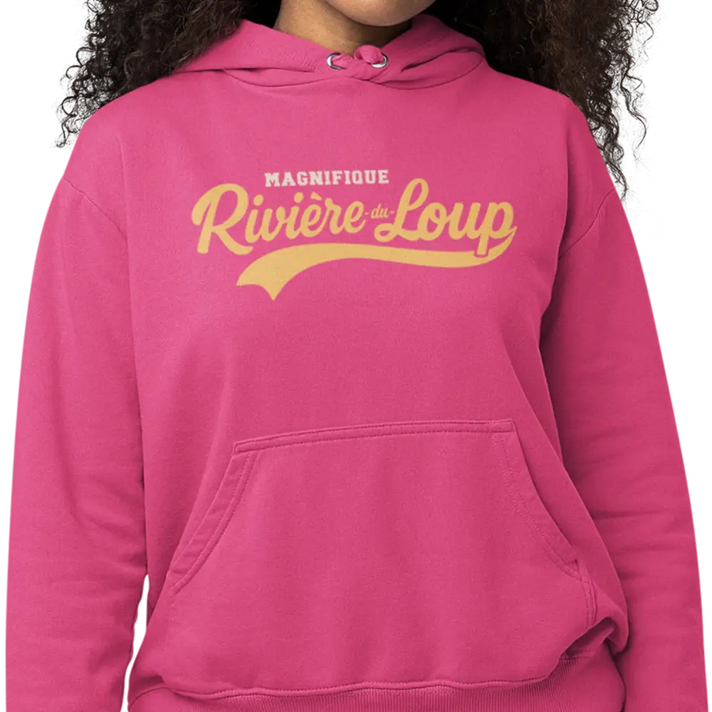 Local D’abord - Sweat à capuche - Sweat à capuche - Magnifique Rivière-du-Loup