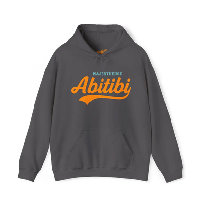 Local D’abord - Sweat à capuche - Sweat à capuche - Majestueuse Abitibi - Charbon / S / M