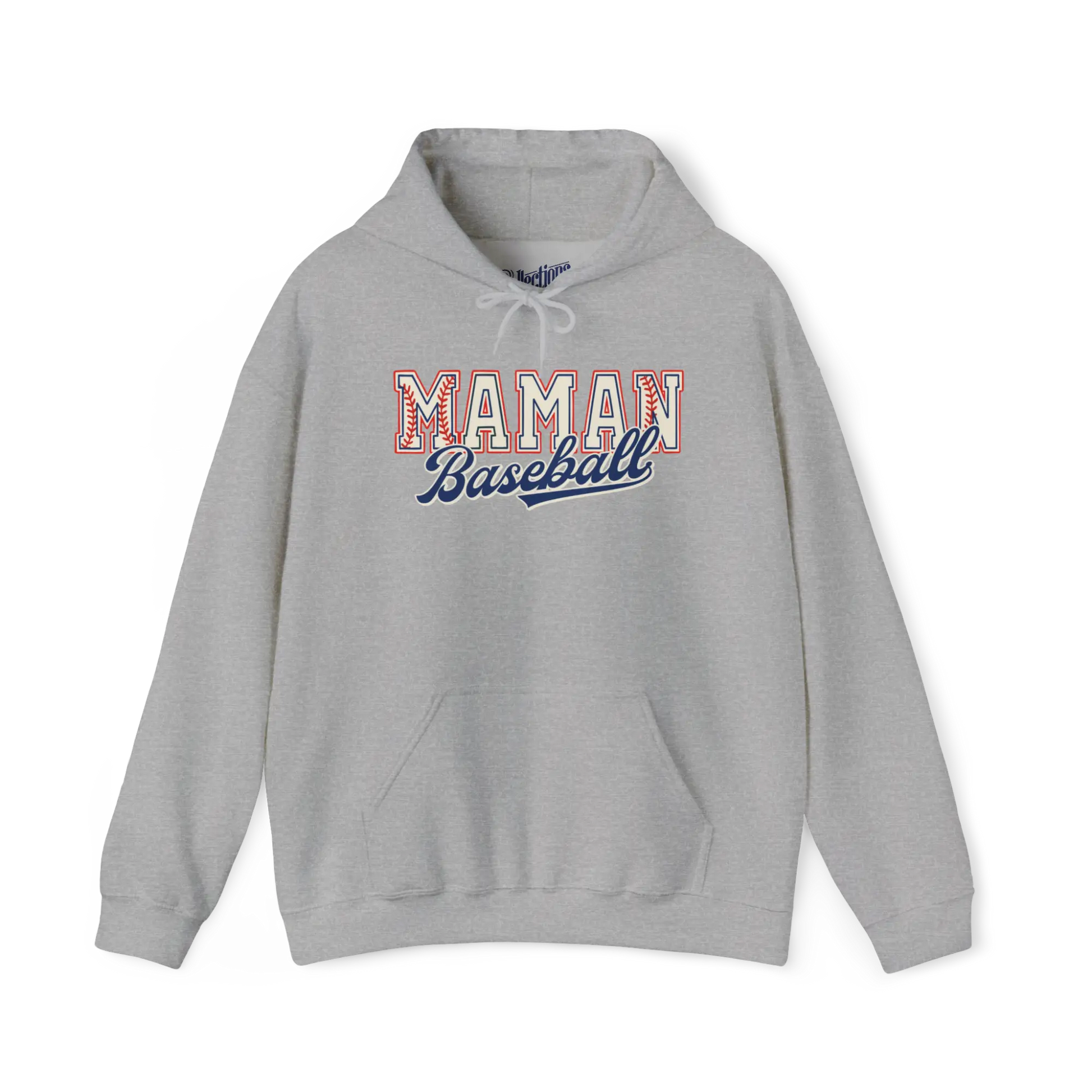 Famille et Cie - Sweat à capuche - Sweat à capuche - Maman Baseball