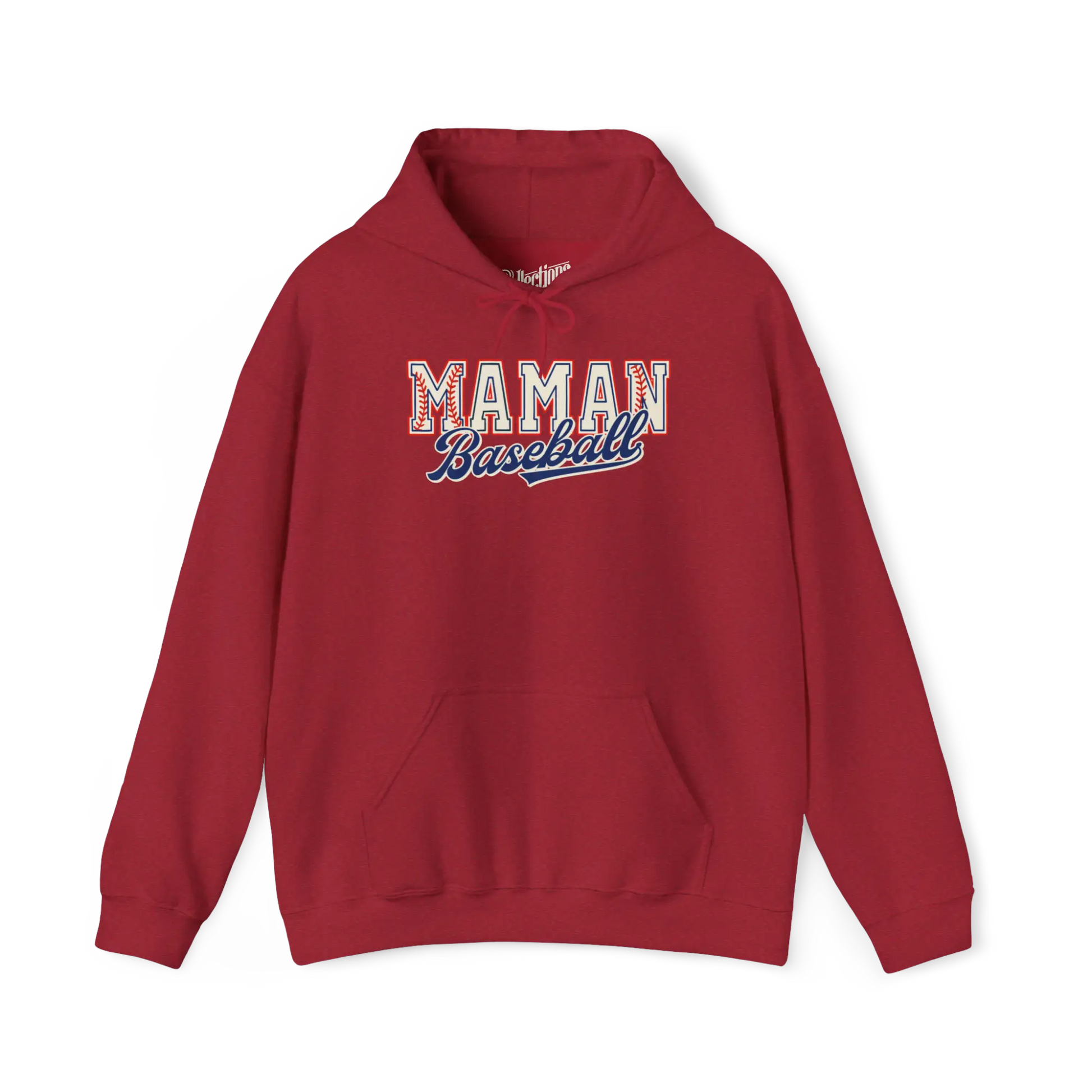 Famille et Cie - Sweat à capuche - Sweat à capuche - Maman Baseball