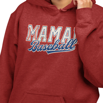 Famille et Cie - Sweat à capuche - Sweat à capuche - Maman Baseball