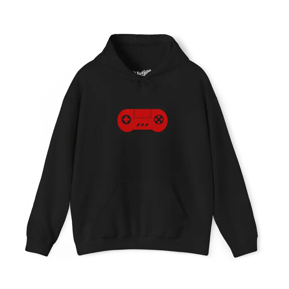 Gameur - Sweat à capuche - Sweat à capuche - Manette rétro - Noir / S / M