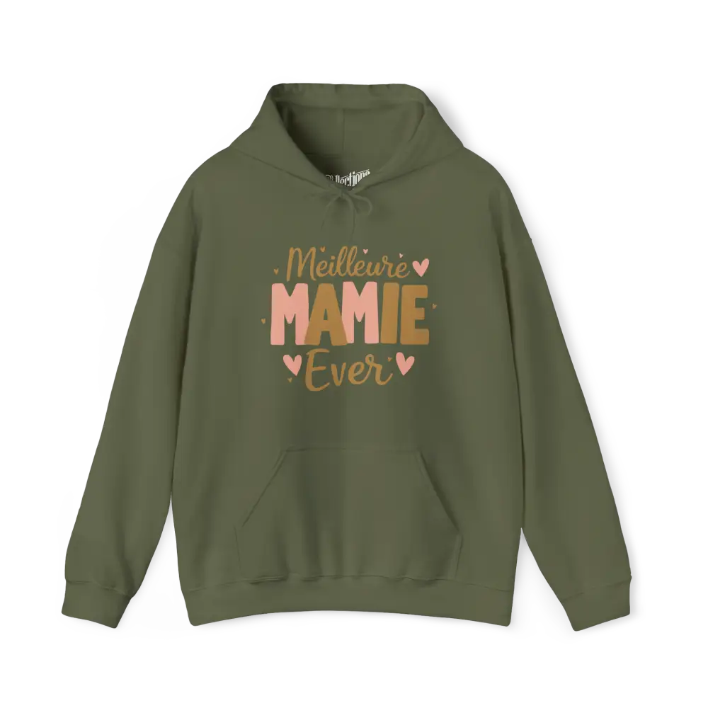 Famille et Cie - Sweat à capuche - Sweat à capuche - Meilleure Mamie Ever