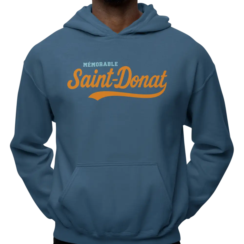 Local D’abord - Sweat à capuche - Sweat à capuche - Mémorable Saint-Donat