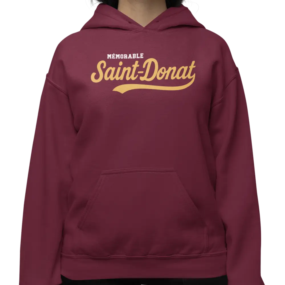 Local D’abord - Sweat à capuche - Sweat à capuche - Mémorable Saint-Donat