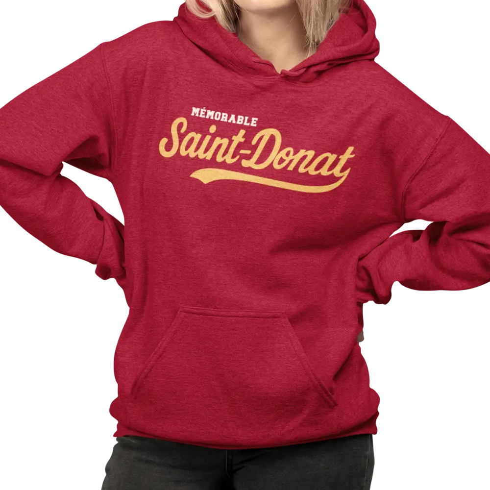 Local D’abord - Sweat à capuche - Sweat à capuche - Mémorable Saint-Donat