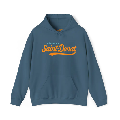 Local D’abord - Sweat à capuche - Sweat à capuche - Mémorable Saint-Donat - Indigo / S / M