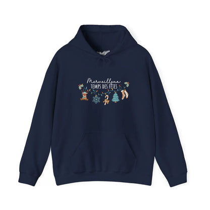 Temps des Fêtes - Sweat à capuche - Sweat à capuche - Merveilleux Temps des Fêtes