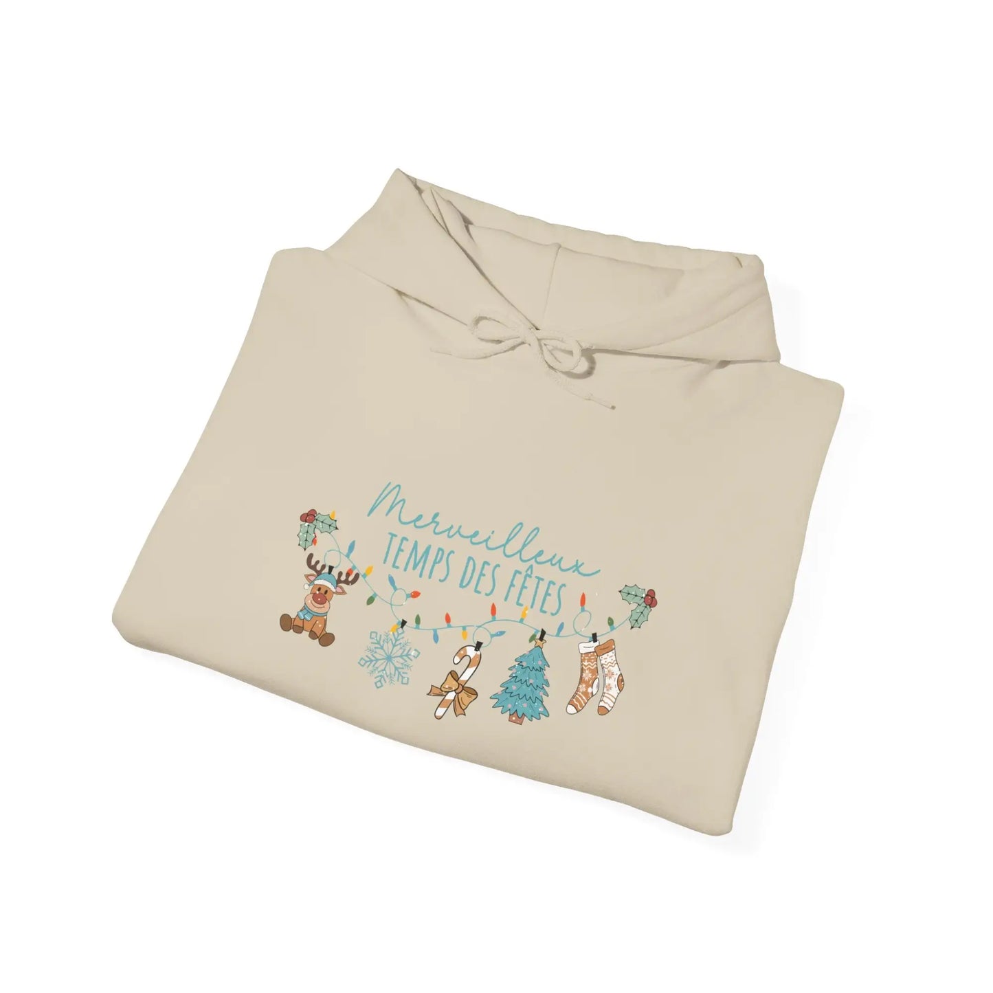 Temps des Fêtes - Sweat à capuche - Sweat à capuche - Merveilleux Temps des Fêtes