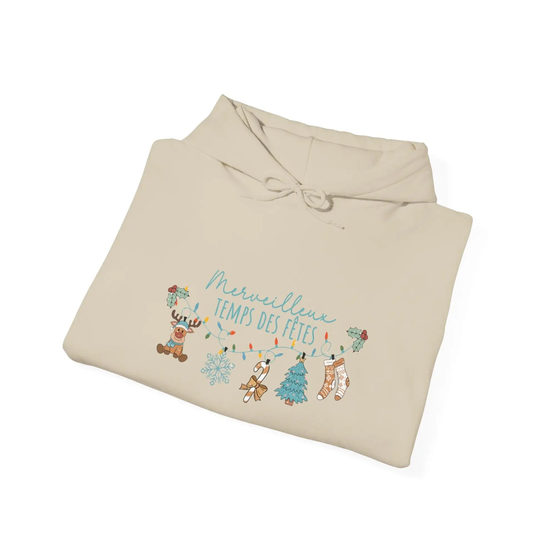 Temps des Fêtes - Sweat à capuche - Sweat à capuche - Merveilleux Temps des Fêtes