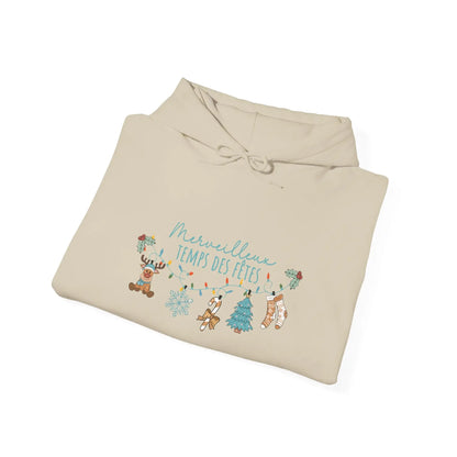 Temps des Fêtes - Sweat à capuche - Sweat à capuche - Merveilleux Temps des Fêtes
