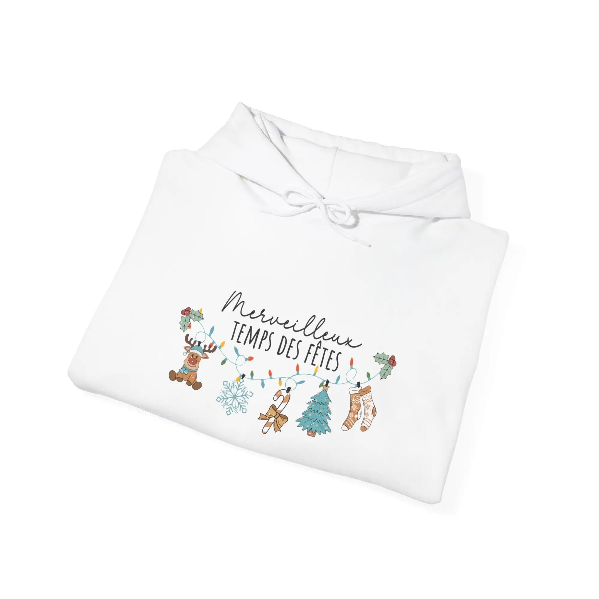 Temps des Fêtes - Sweat à capuche - Sweat à capuche - Merveilleux Temps des Fêtes