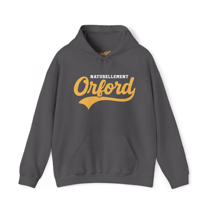Local D’abord - Sweat à capuche - Sweat à capuche - Naturellement Orford - Charbon / S / M