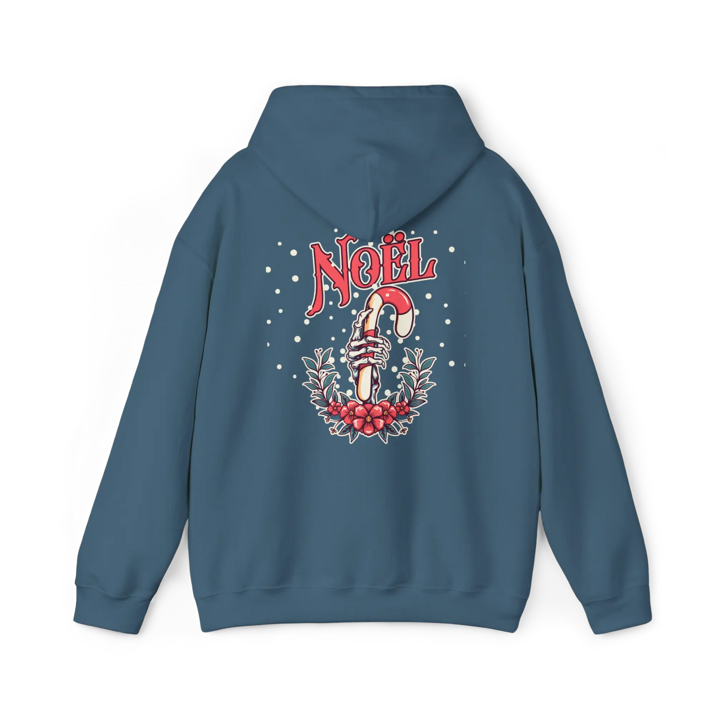 Temps des Fêtes - Sweat à capuche - Sweat à capuche - Noël Défendu - Indigo / S / M