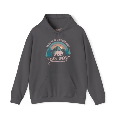 #camping - Sweats à capuche - Sweat à capuche - Où tu te sens en vie