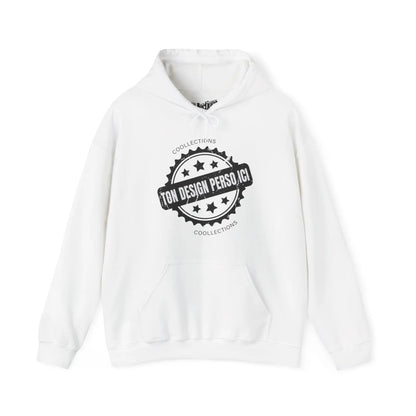 Personnaliser - Sweat à capuche - Sweat à capuche pâle - Personnalisé - Blanc / S / M