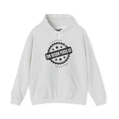 Personnaliser - Sweat à capuche - Sweat à capuche pâle - Personnalisé - Gris cendre / S / M