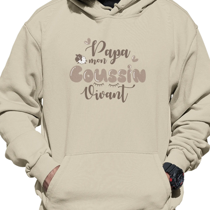 Pour Papa - Sweat à capuche - Sweat à capuche - Papa coussin vivant