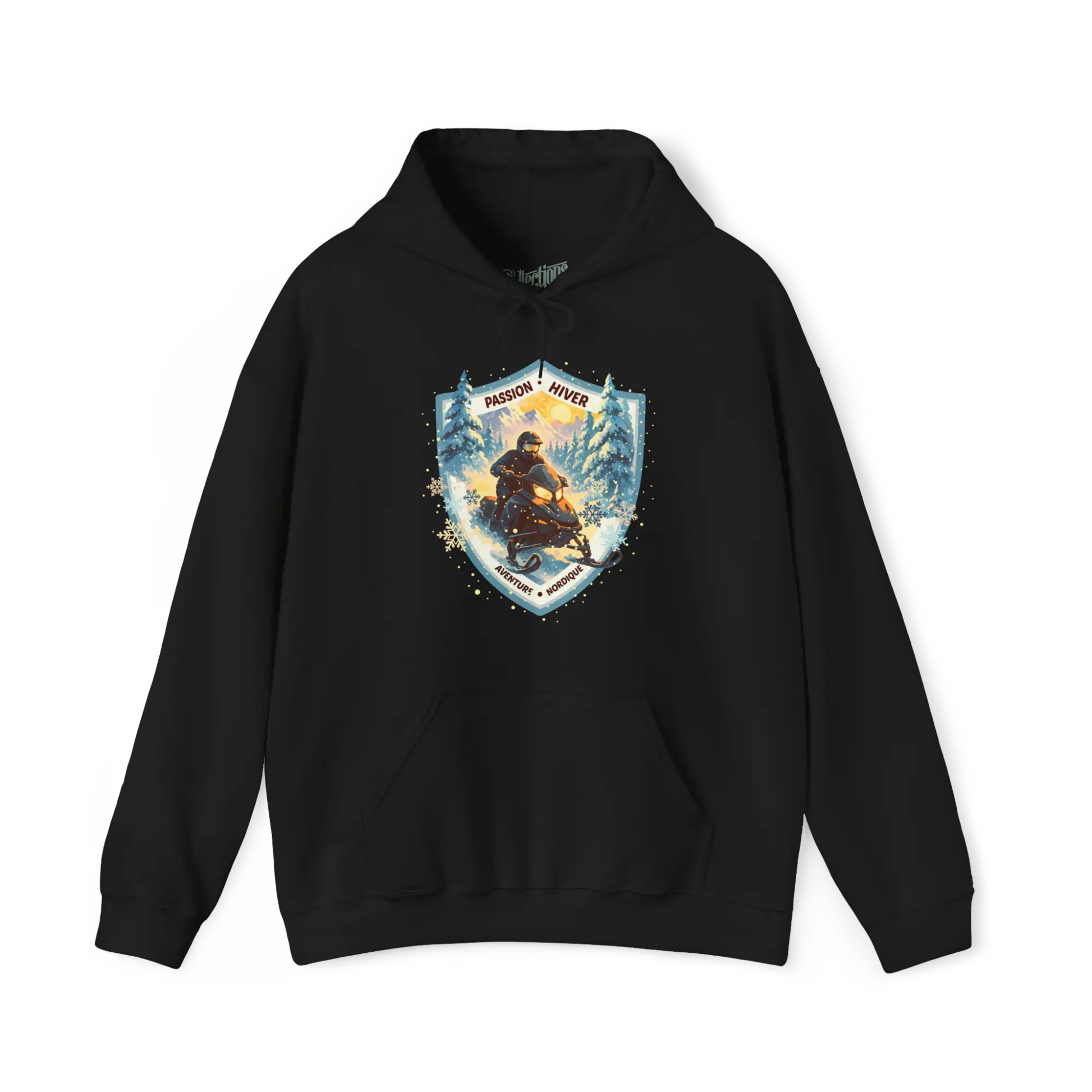 Local d’abord - Sweat à capuche - Passion Hiver