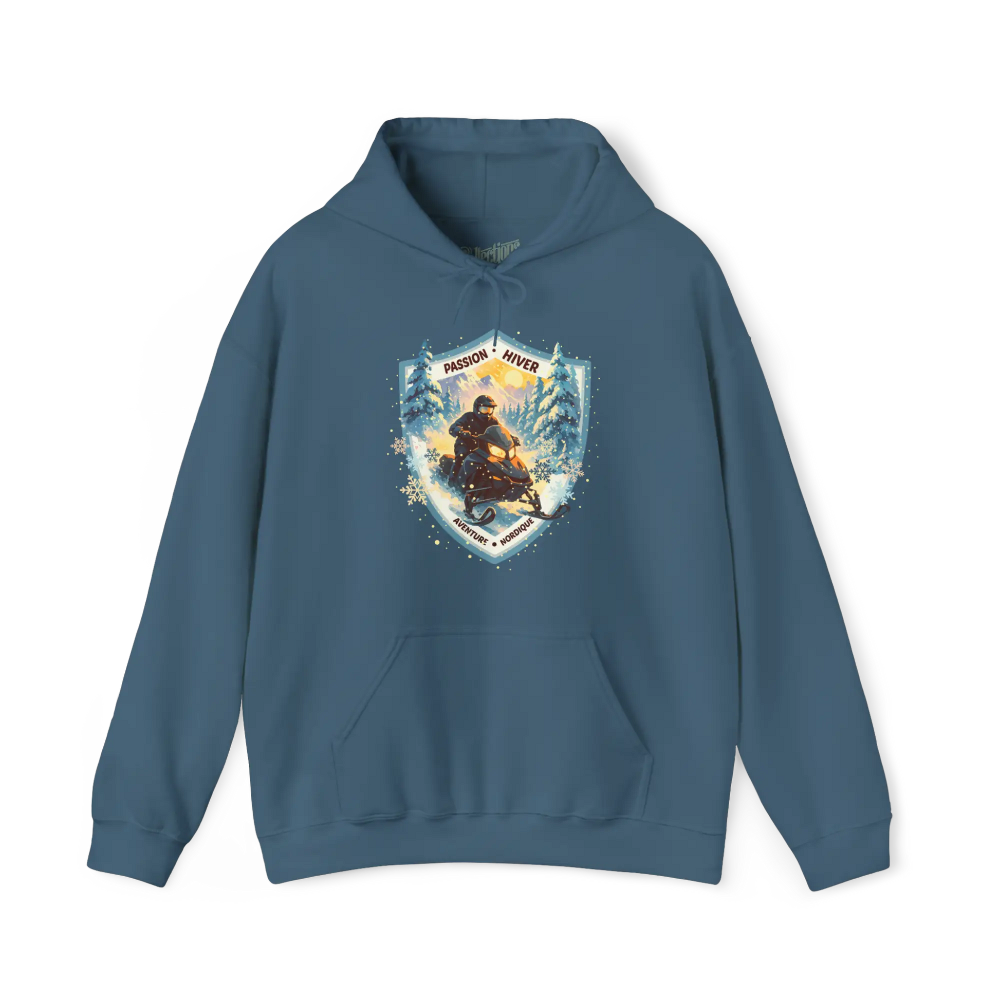 Local d’abord - Sweat à capuche - Passion Hiver