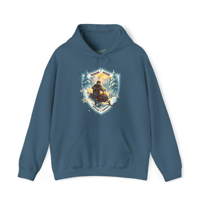 Local d’abord - Sweat à capuche - Passion Hiver