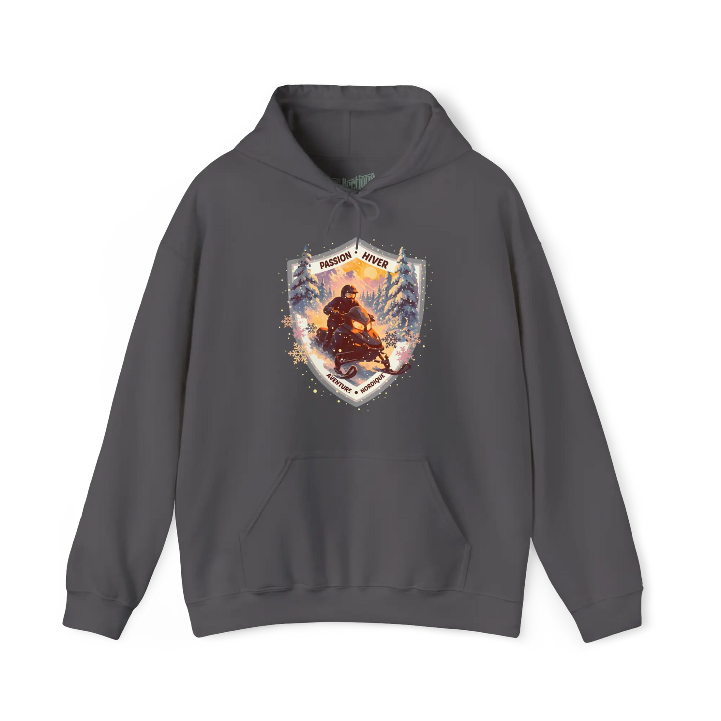 Local d’abord - Sweat à capuche - Passion Hiver