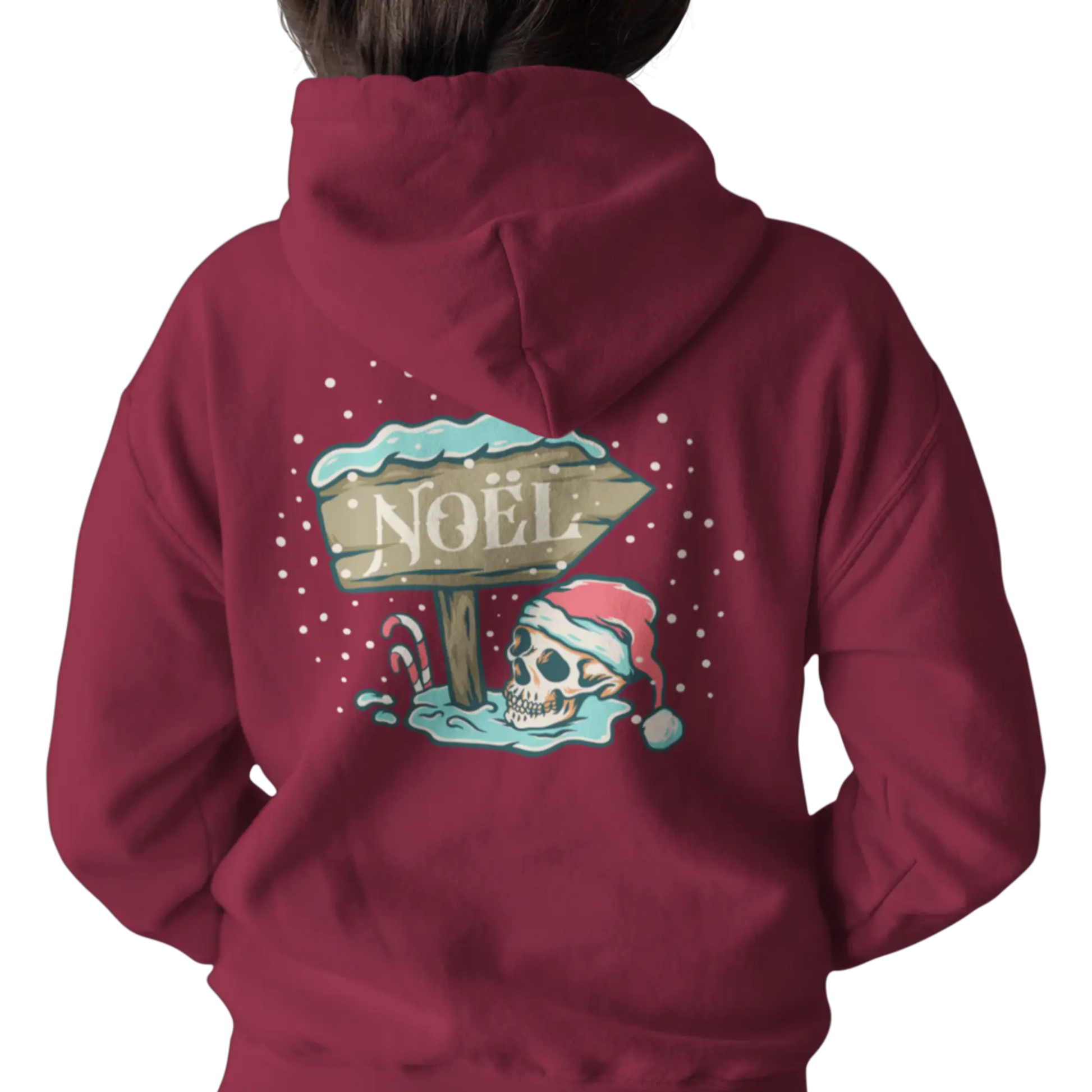 Temps des Fêtes - Sweat à capuche - Sweat à capuche - Pôle Nord Interdit