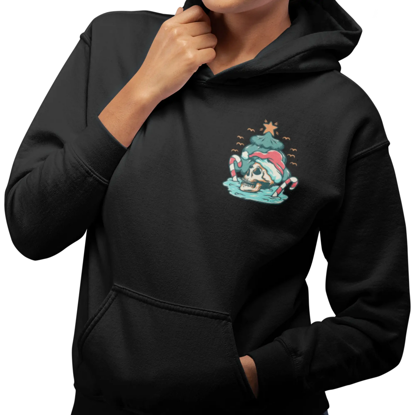 Temps des Fêtes - Sweat à capuche - Sweat à capuche - Pôle Nord Interdit