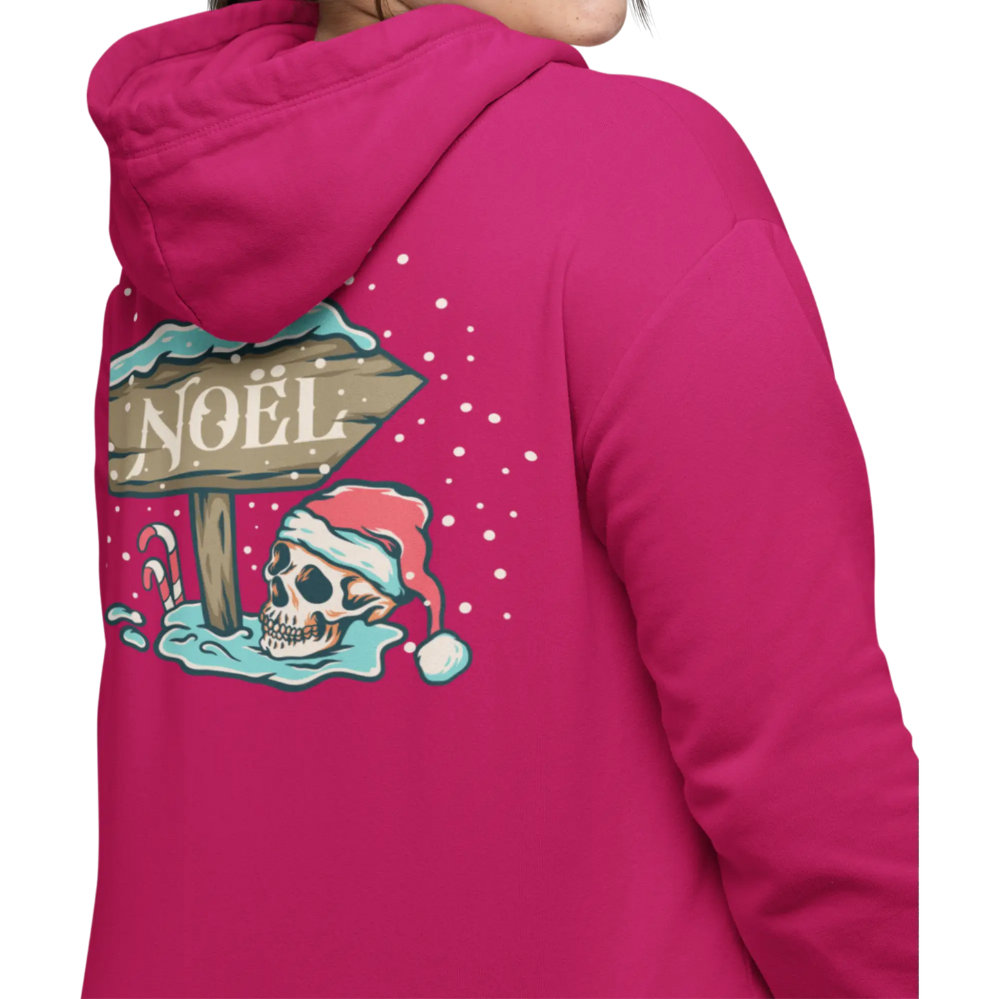 Temps des Fêtes - Sweat à capuche - Sweat à capuche - Pôle Nord Interdit