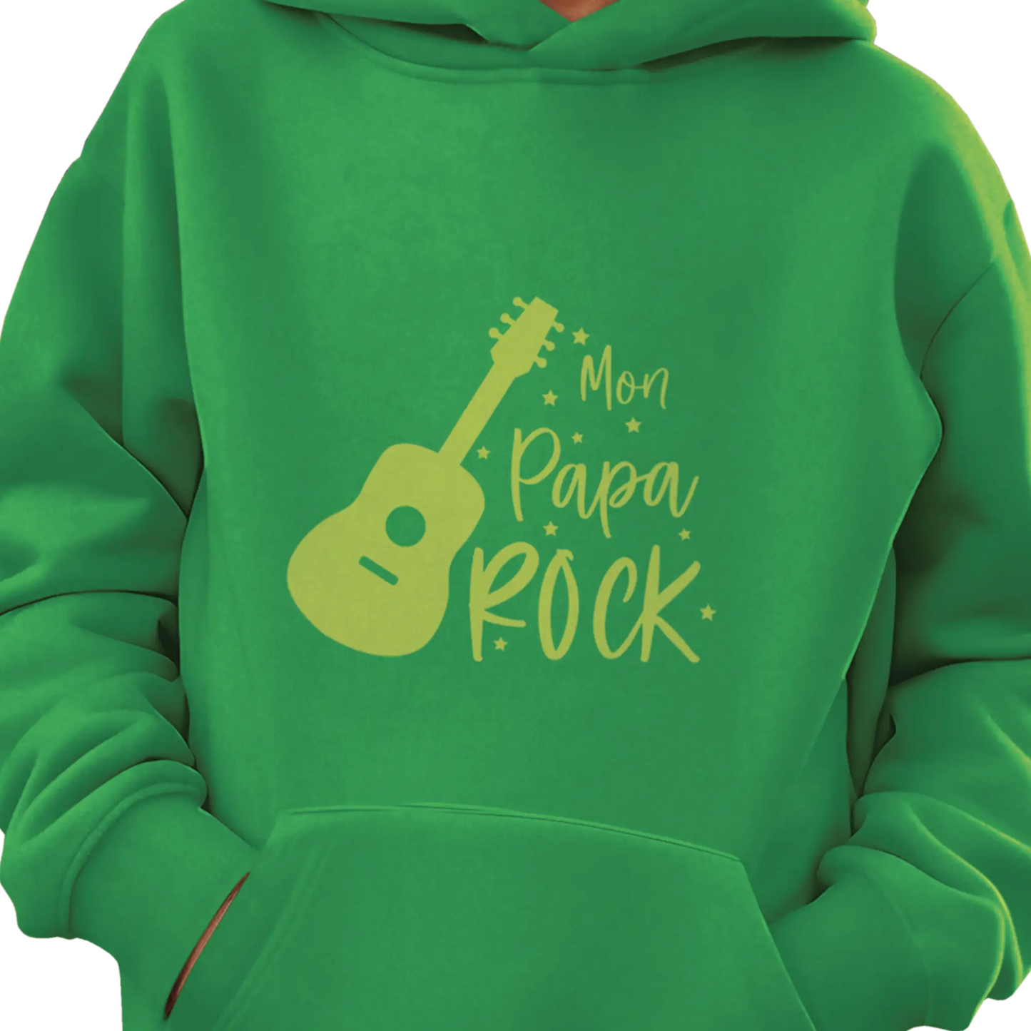 Pour Papa - Sweats à capuche - Sweat à capuche pour enfant - Mon Papa rock